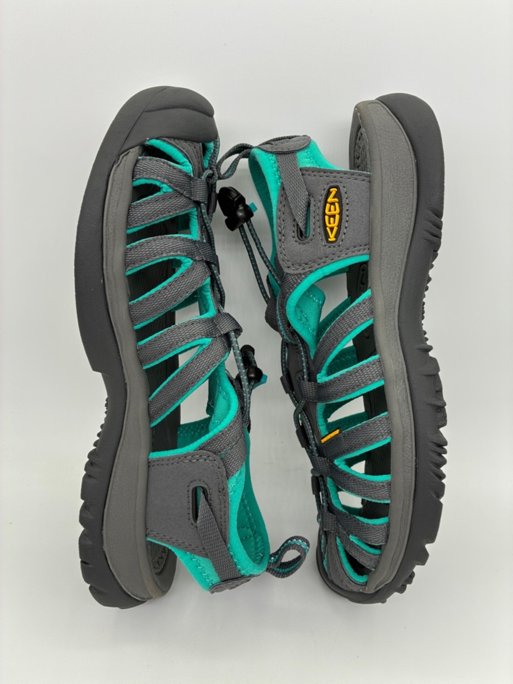 KEEN Women's Whisper Hiking & Walking Sandals in Dark Shadow/Ceramic | Size: 9 - Picture 7 of 15